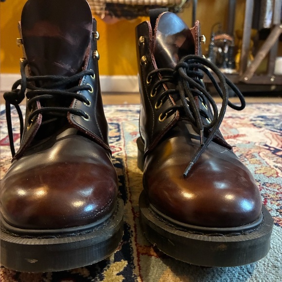 NPS Solovair x Toast Jade Boots UK 6 Burgundy - Picture 3 of 10